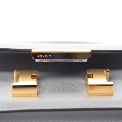 Hermes Epsom Constance 18 Bleu Glacier 16 of 21