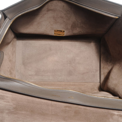 Celine Calfskin and Suede Large Tri-Color Trapeze Granite 5 of 9