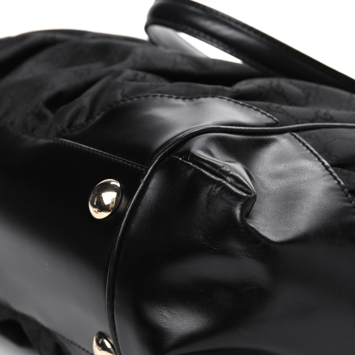 Monogram Full Moon Tote Black