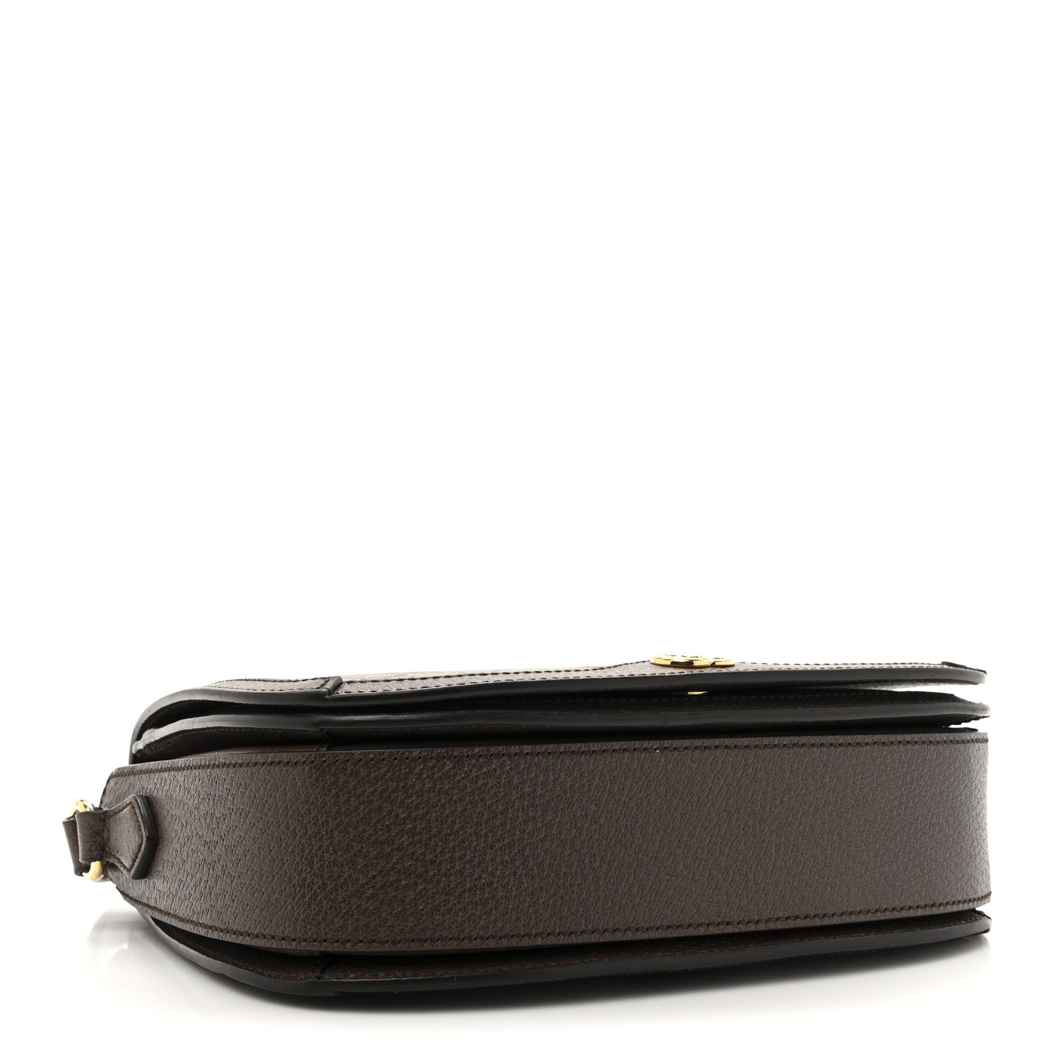 Gucci GG Supreme Monogram Web Small Ophidia Flap Messenger Bag Brown 4 of 12