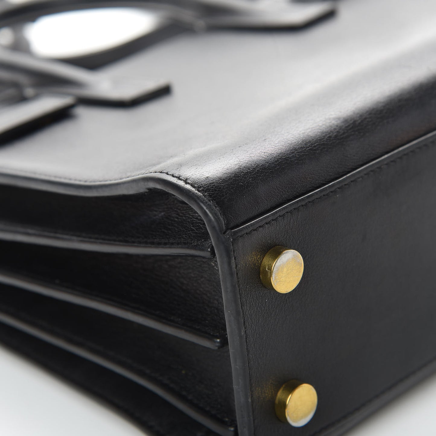 Calfskin Nano Sac de Jour Black