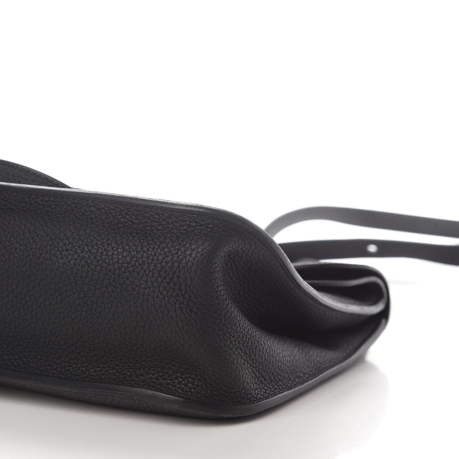 Hermes Taurillon Clemence Halzan 31 GM Black 8 of 11