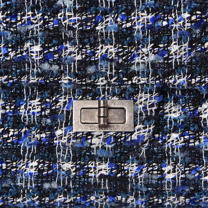 Chanel Tweed Quilted 2.55 Reissue Mini Flap Blue 10 of 10