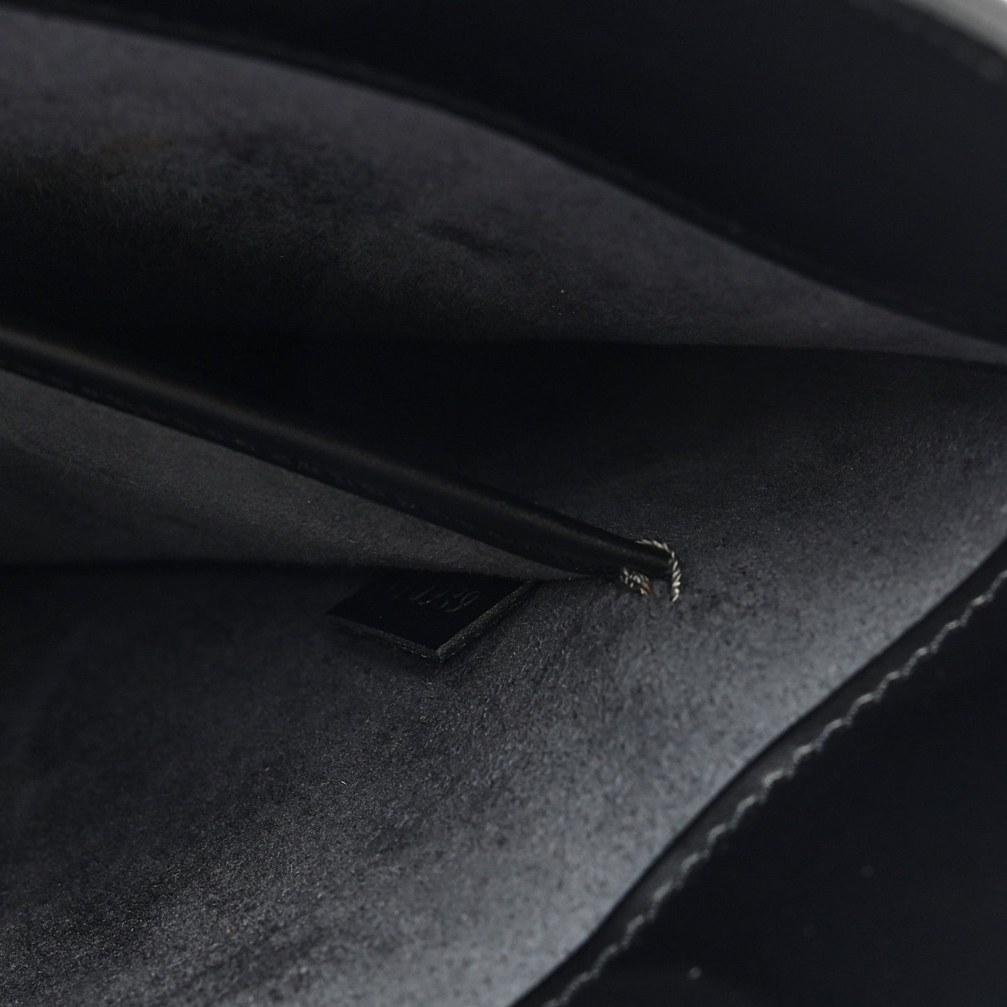 Epi Demi Lune Tote Black