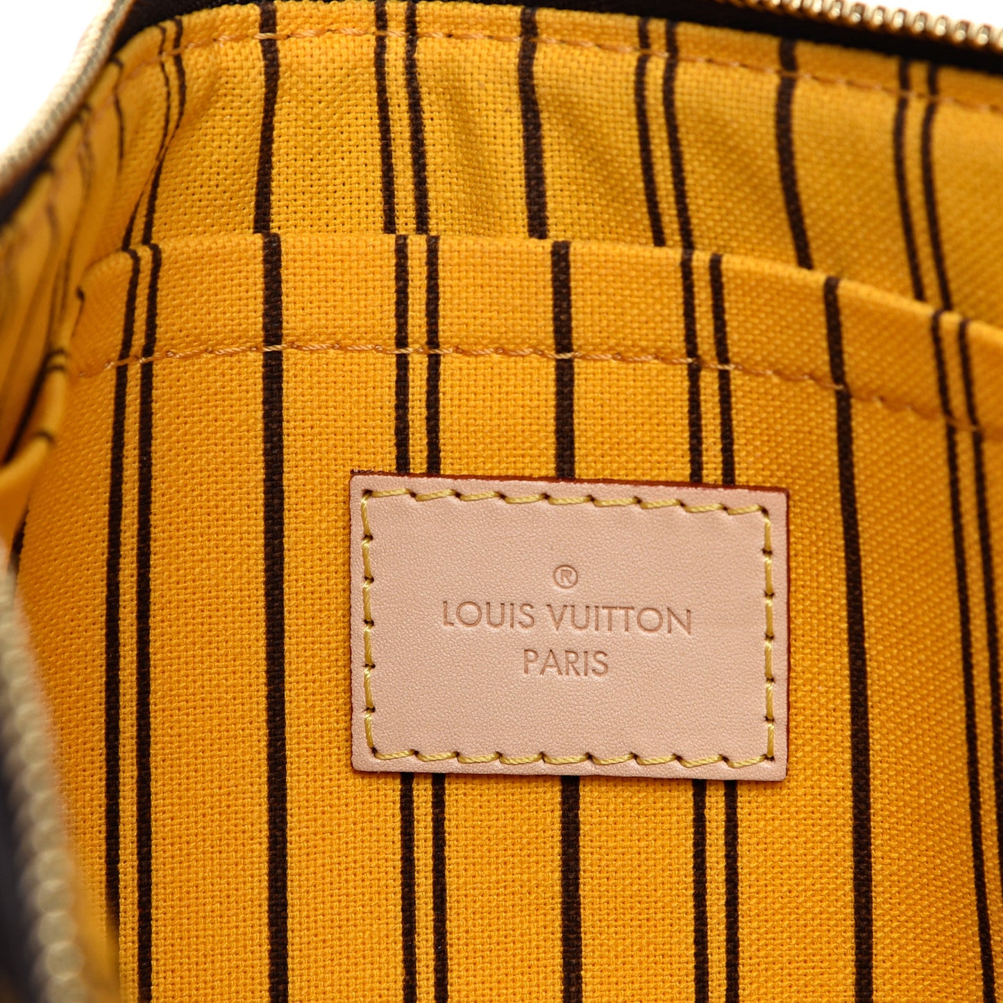 Monogram Neverfull MM GM Pochette Mimosa