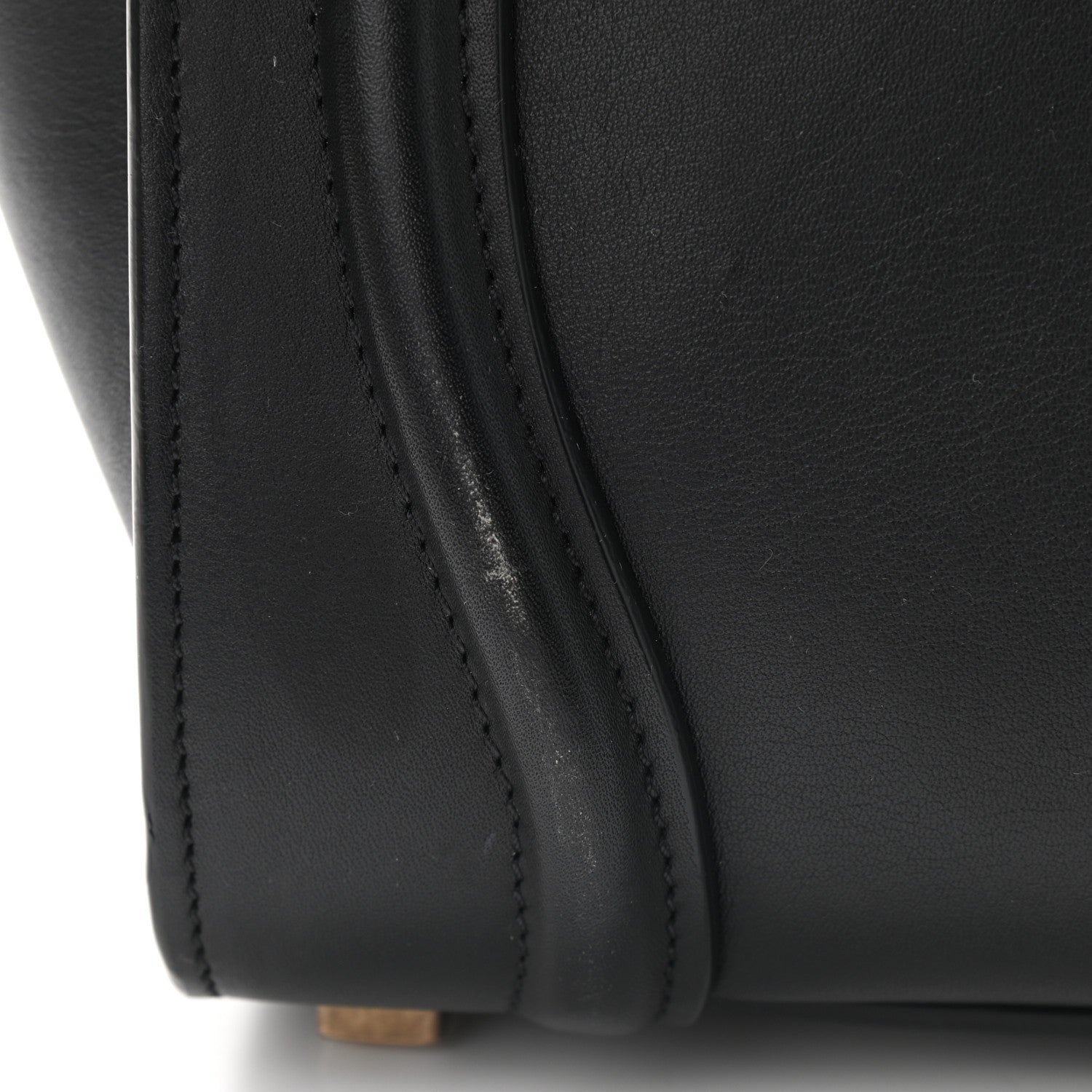 Celine Smooth Calfskin Micro Luggage Black 9 of 12