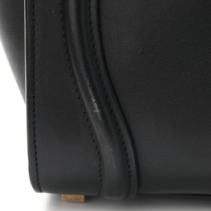 Celine Smooth Calfskin Micro Luggage Black 9 of 12