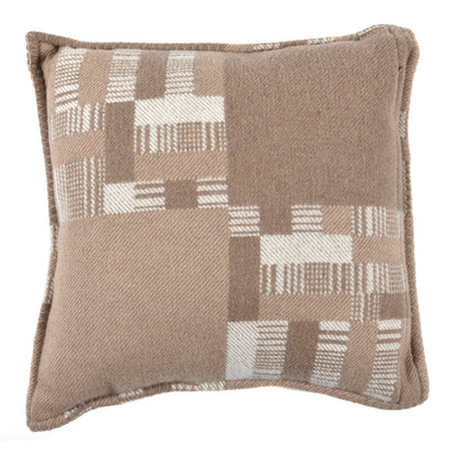Hermes Wool Cashmere Avalon Paper Block Pillow Ecru Naturel 2 of 3