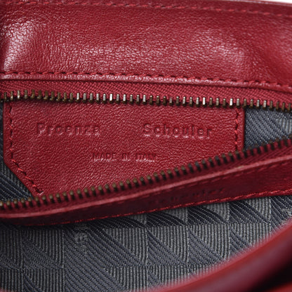 Proenza Schouler Lambskin PS1 Mini Pouch Messenger Bag Burgundy 7 of 11