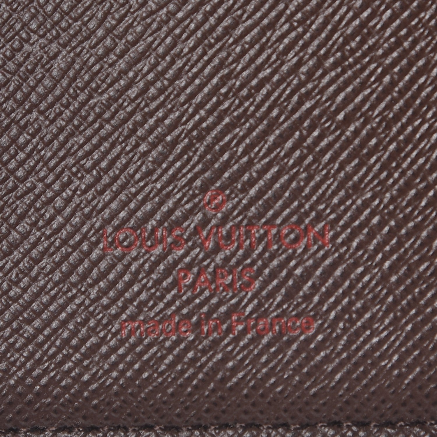 Louis Vuitton Damier Ebene Pocket Agenda Cover 6 of 8