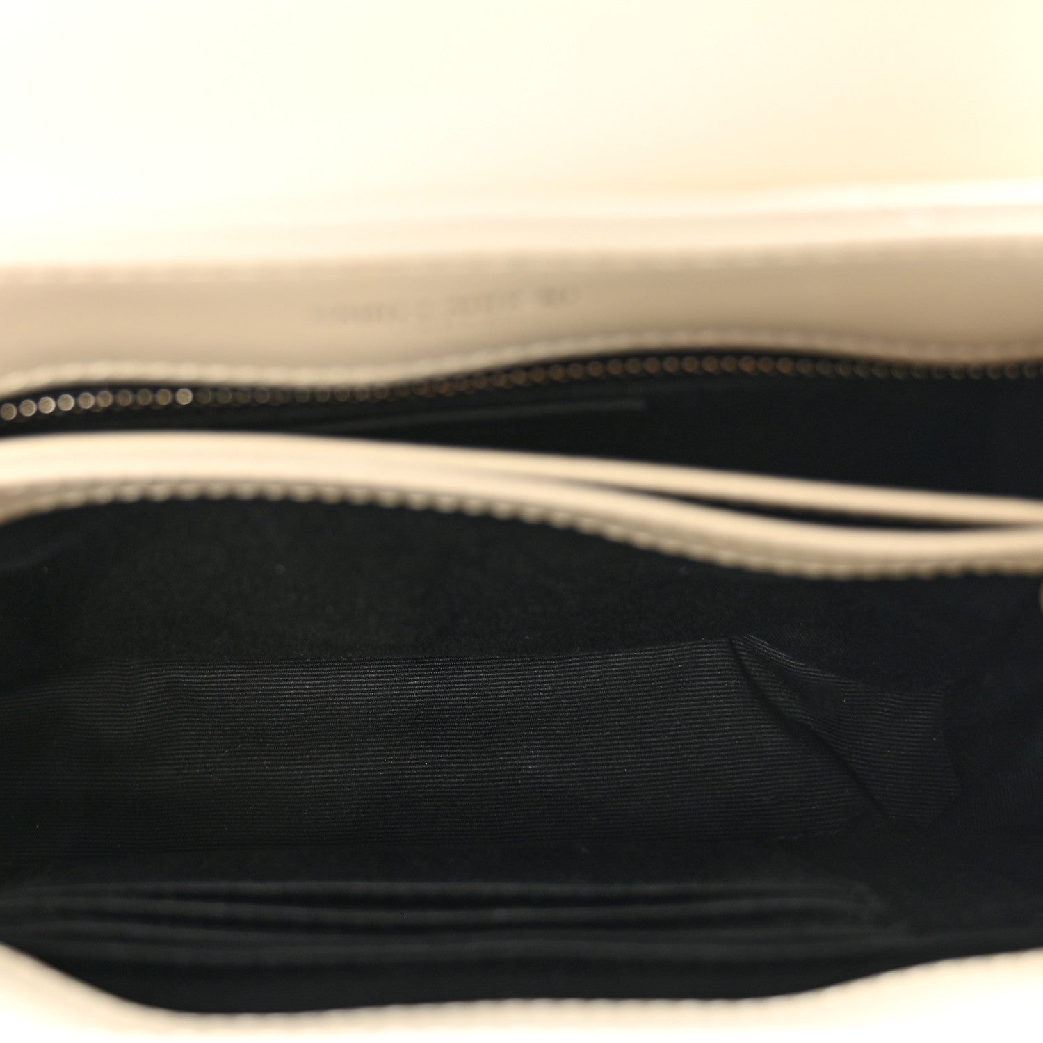 Saint Laurent Calfskin Y Quilted Monogram Toy Loulou Crossbody Bag Crema Soft 5 of 11