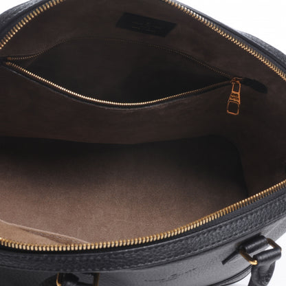Louis Vuitton Taurillon Alma MM Black 5 of 7