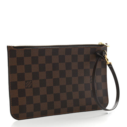 Louis Vuitton Damier Ebene Neverfull MM GM Pochette 3 of 7