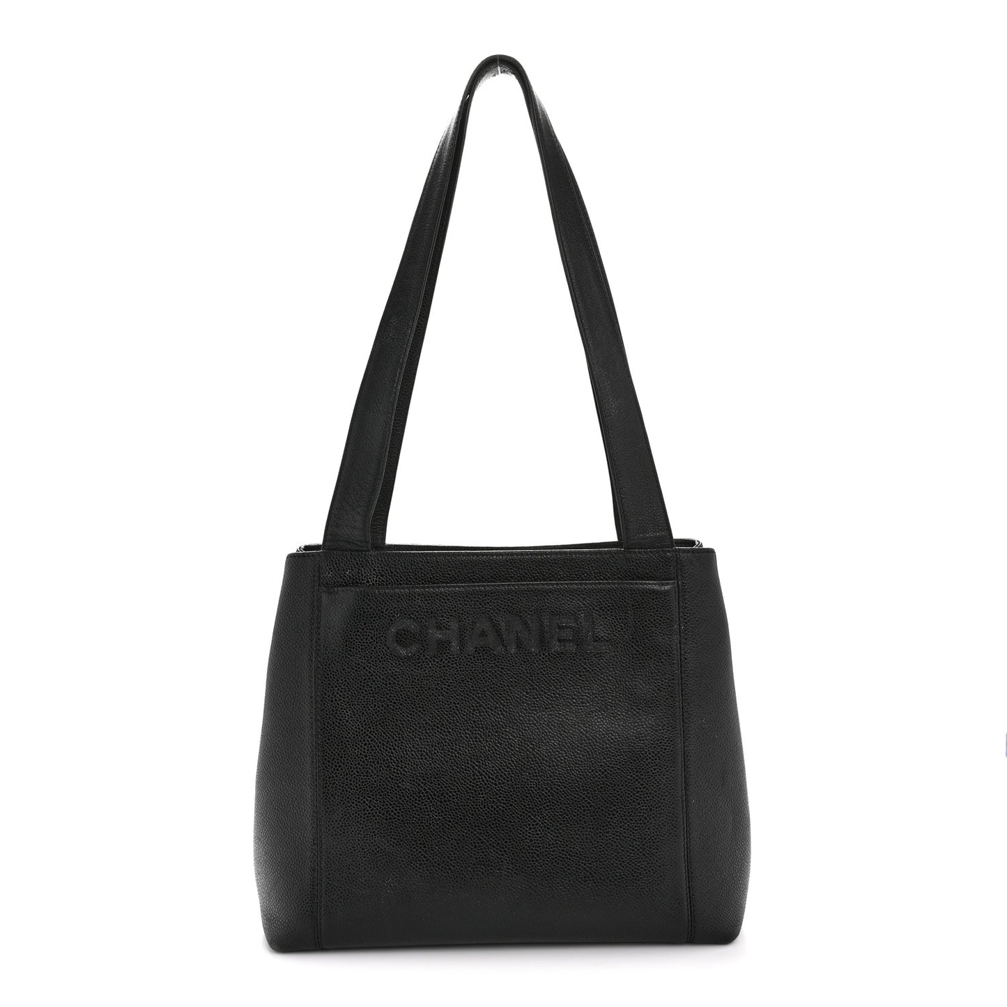 Caviar Shoulder Bag Black
