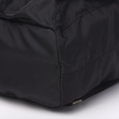 Prada Nylon Vela Medium Backpack Black 10 of 10