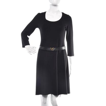 Louis Vuitton Epi Essential V 30 MM Belt 75 30 Black 2 of 8