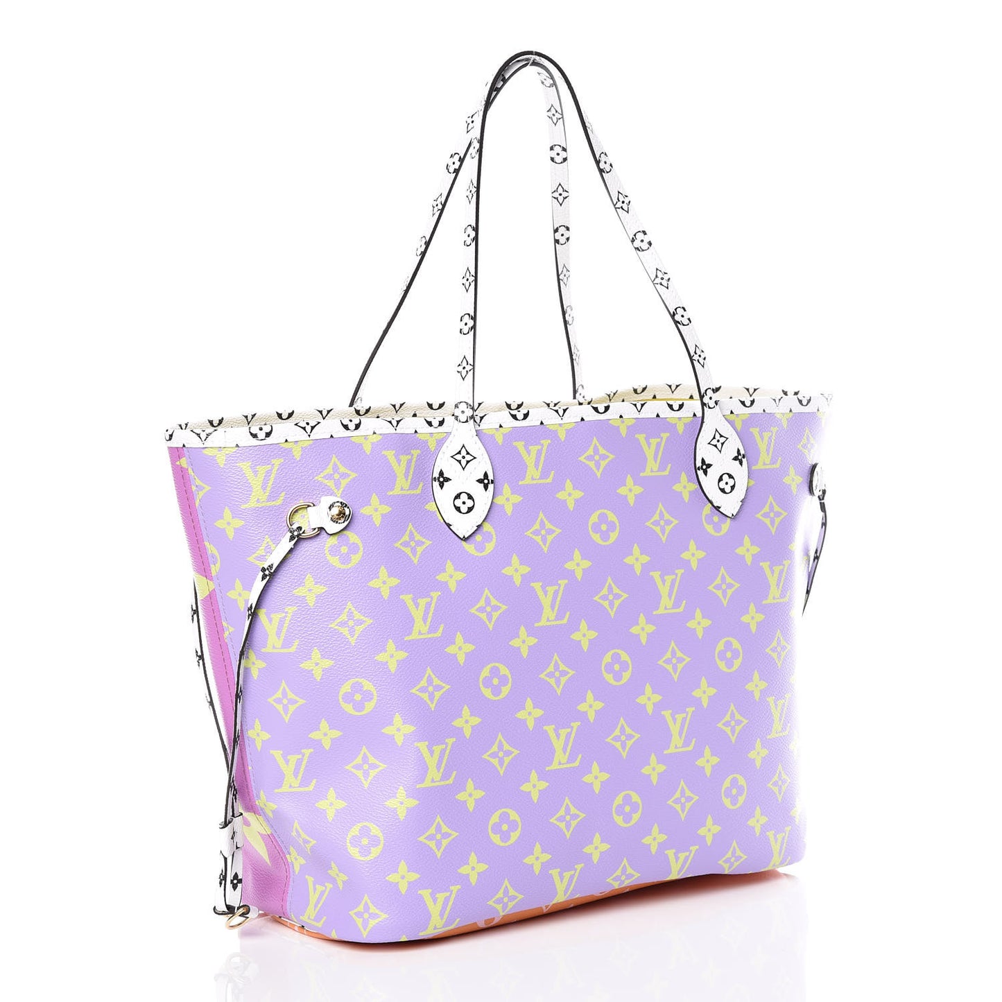 Monogram Giant Neverfull MM Pink Lilac