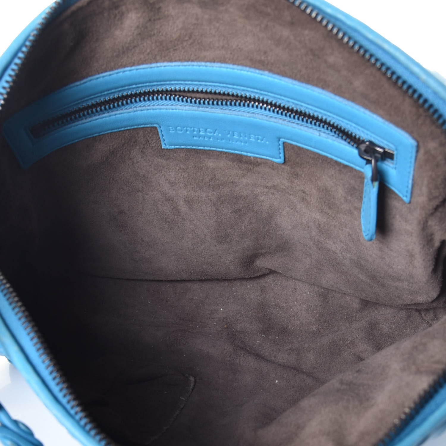 Bottega Veneta Nappa Intrecciato Nodini Bag Turquoise 5 of 8