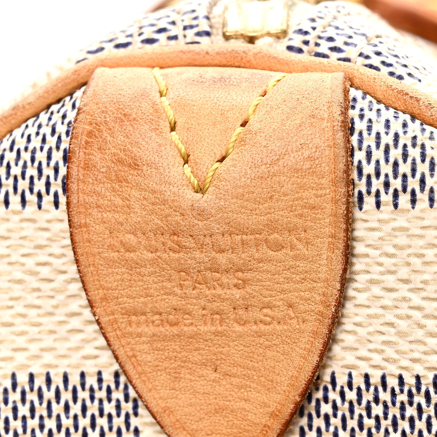 Louis Vuitton Damier Azur Speedy 30 6 of 11