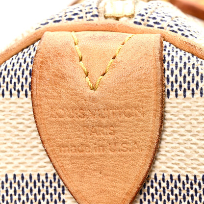 Louis Vuitton Damier Azur Speedy 30 6 of 11