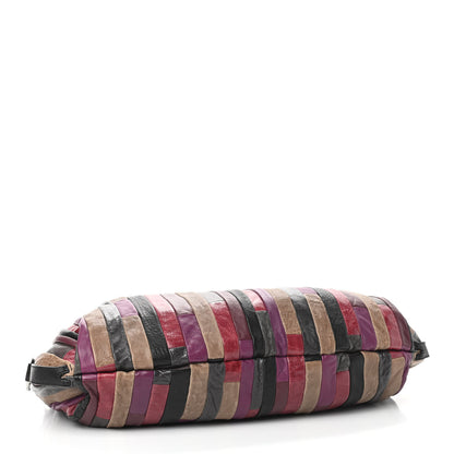 Miu Miu Nappa Large Patchwork Tote Amarena 4 of 13