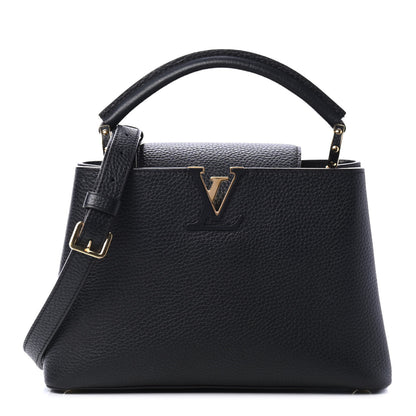 Louis Vuitton Taurillon Capucines BB Black 1 of 4
