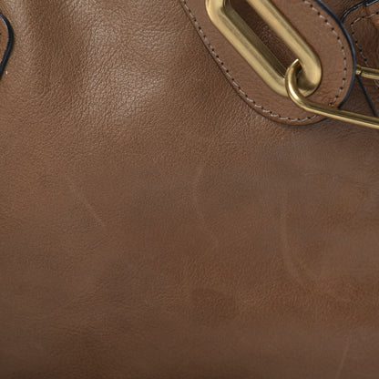 Chloe Calfskin Large Paraty Speculoos Brown 15 of 16