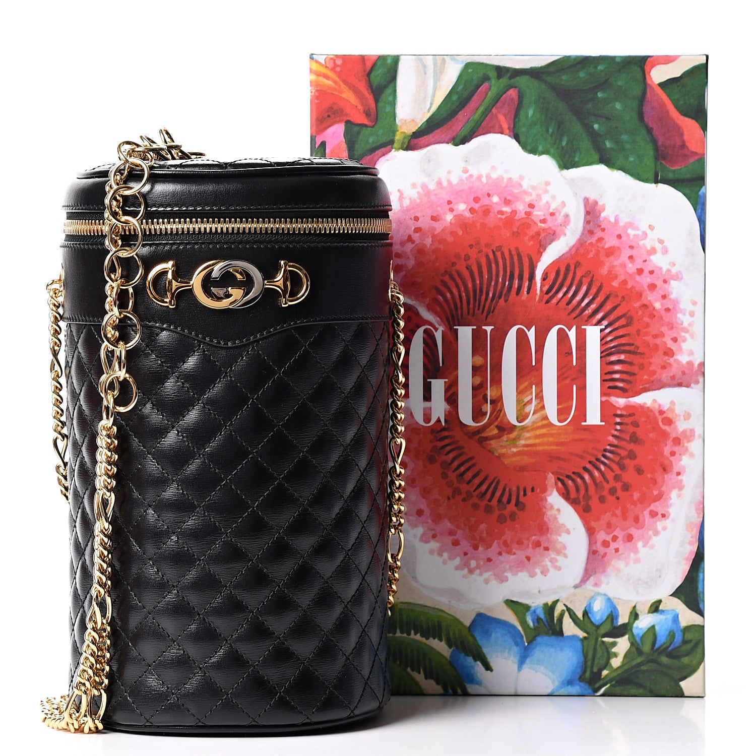 Gucci Calfskin Trapuntata Zumi Belt Bag Black 11 of 11