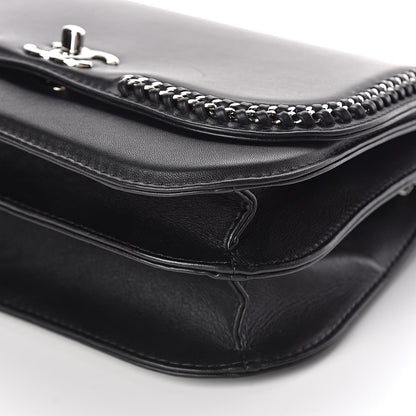 Chanel Calfskin Medium Braided Chic Flap Black 9 of 11