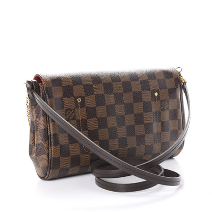 Louis Vuitton Damier Ebene Favorite MM 2 of 11