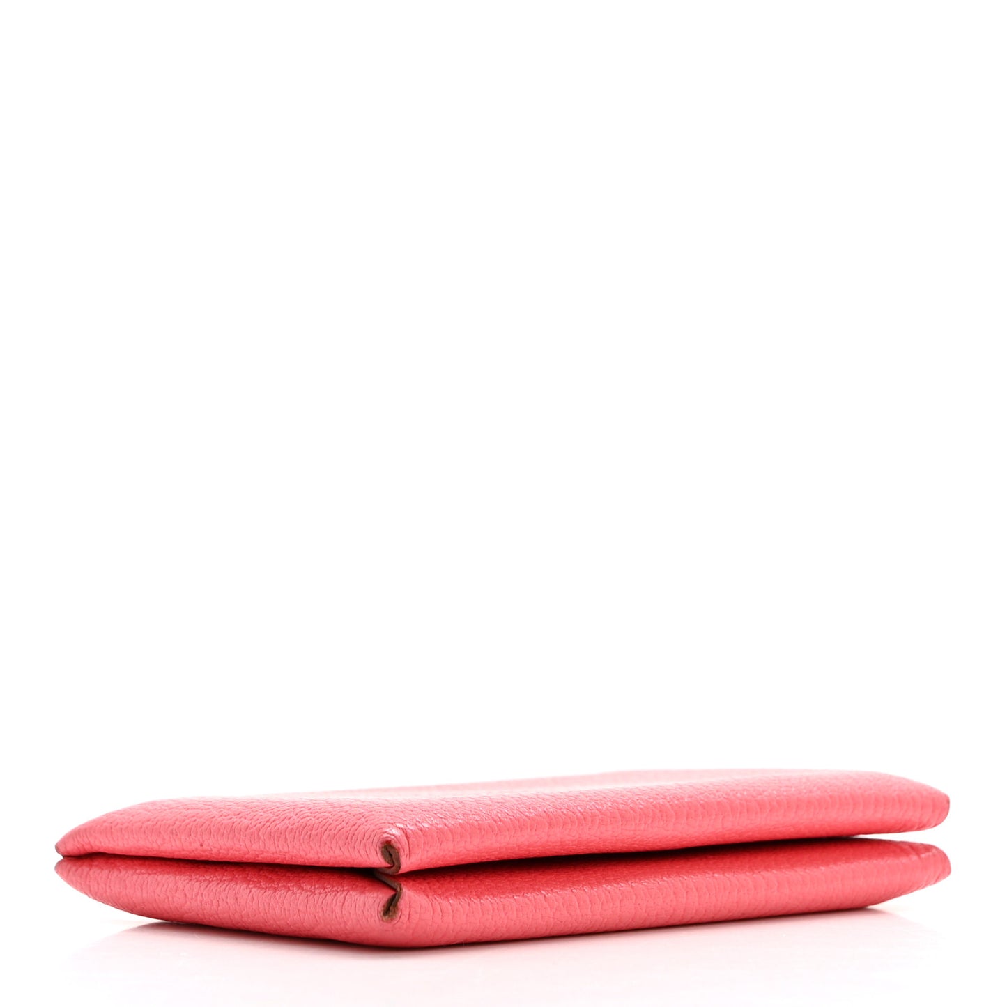 Chevre Mysore Calvi Card Case Rose Lipstick