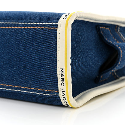 Marc Jacobs Denim Canvas Small Chain Bag Dark Wash 10 of 10