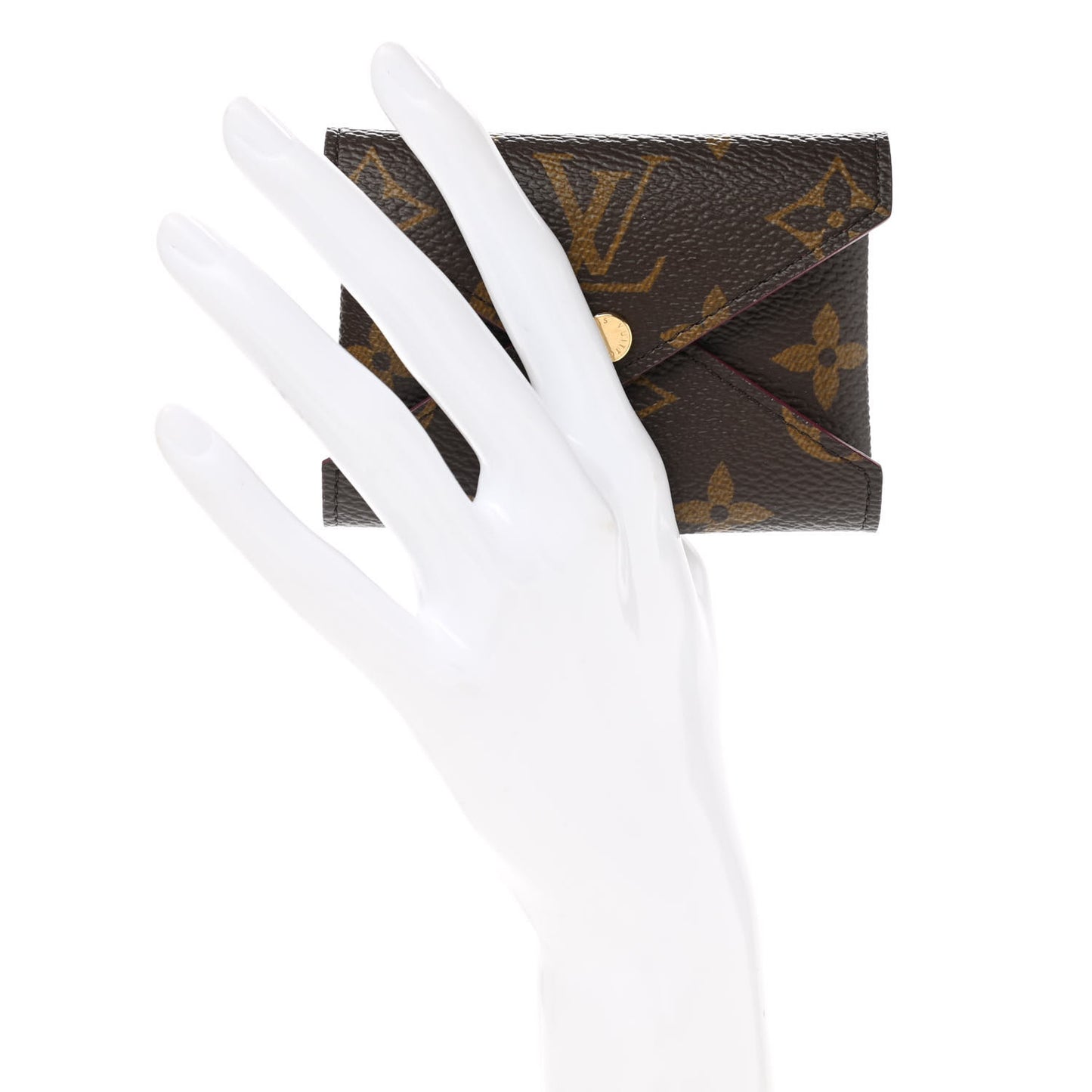 Monogram Small Kirigami Pochette Insert Fuchsia