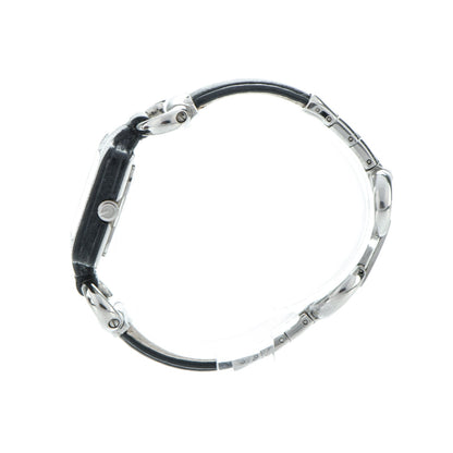 Gucci Stainless Steel Calfskin 25mm Firenze 1921 Horsebit Quartz Watch Black 4 of 7