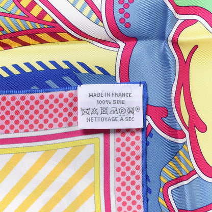 Hermes Silk Pegase Pop Scarf 45 4 of 4