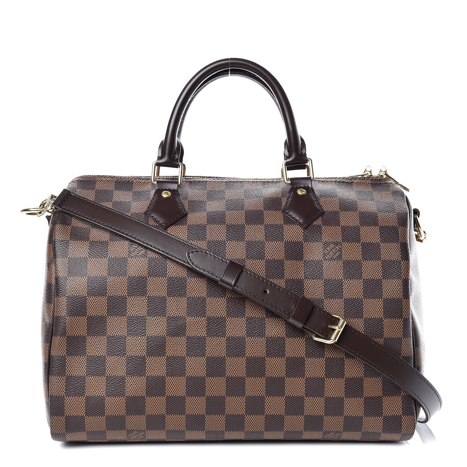 Louis Vuitton Damier Ebene Speedy Bandouliere 30 1 of 12