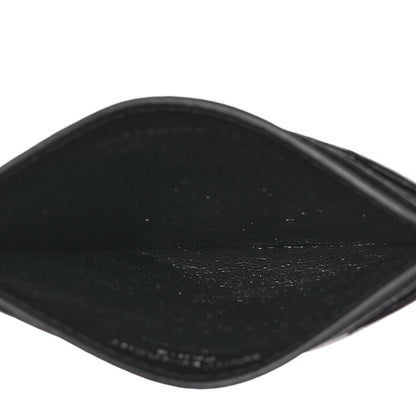 Saint Laurent Calfskin Y Quilted Monogram LouLou Credit Card Case Black 5 of 10