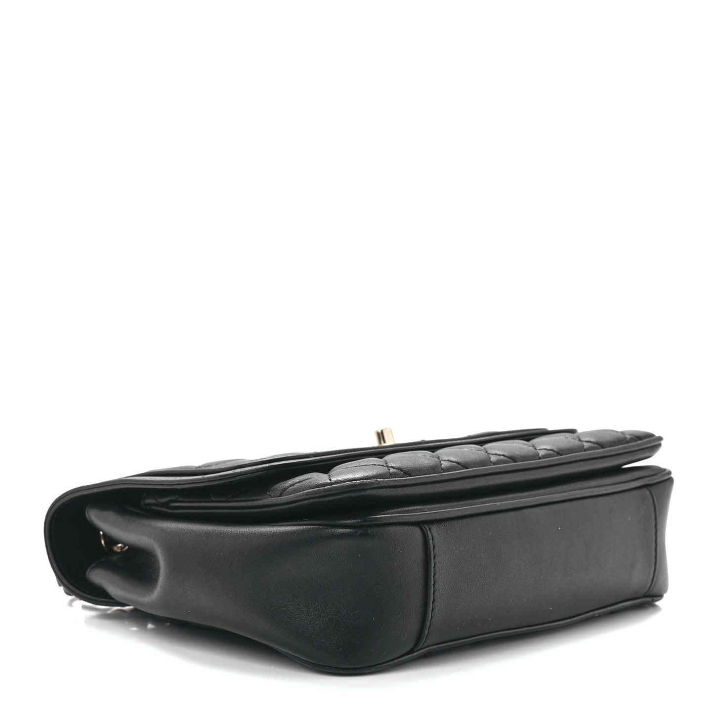 Lambskin Quilted Medium Lovely Day Flap Black