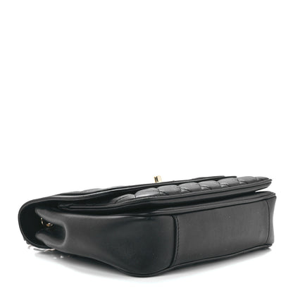 Chanel Lambskin Quilted Medium Lovely Day Flap Black 4 of 13