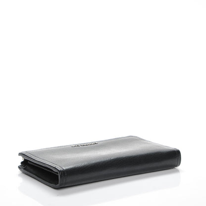 Givenchy Sugar Goatskin Pandora Half Zip Long Wallet Black 4 of 10