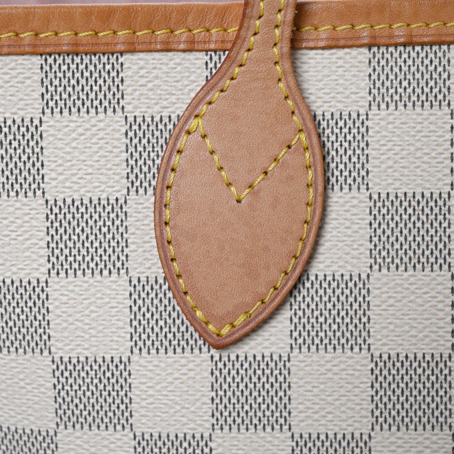 Damier Azur Neo Neverfull MM Rose Ballerine