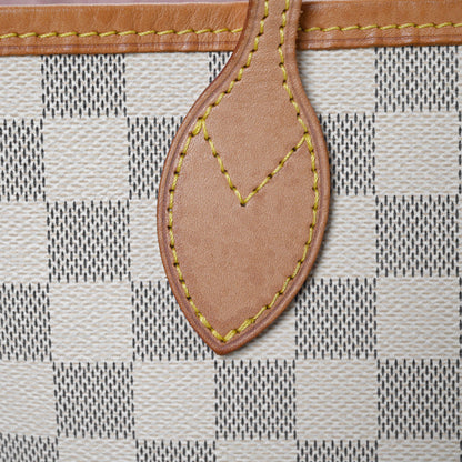 Louis Vuitton Damier Azur Neo Neverfull MM Rose Ballerine 14 of 14