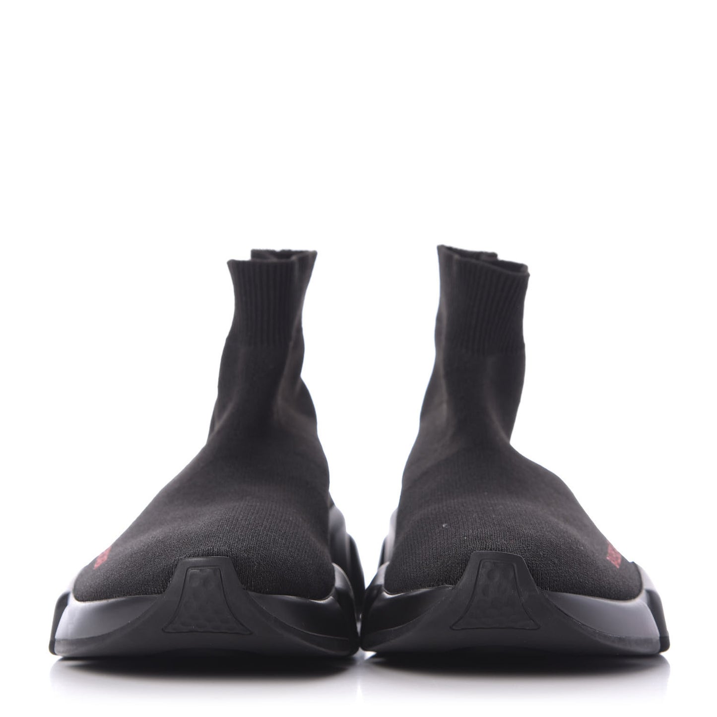 Neoprene Knit Womens Speed Sneakers 36 Black