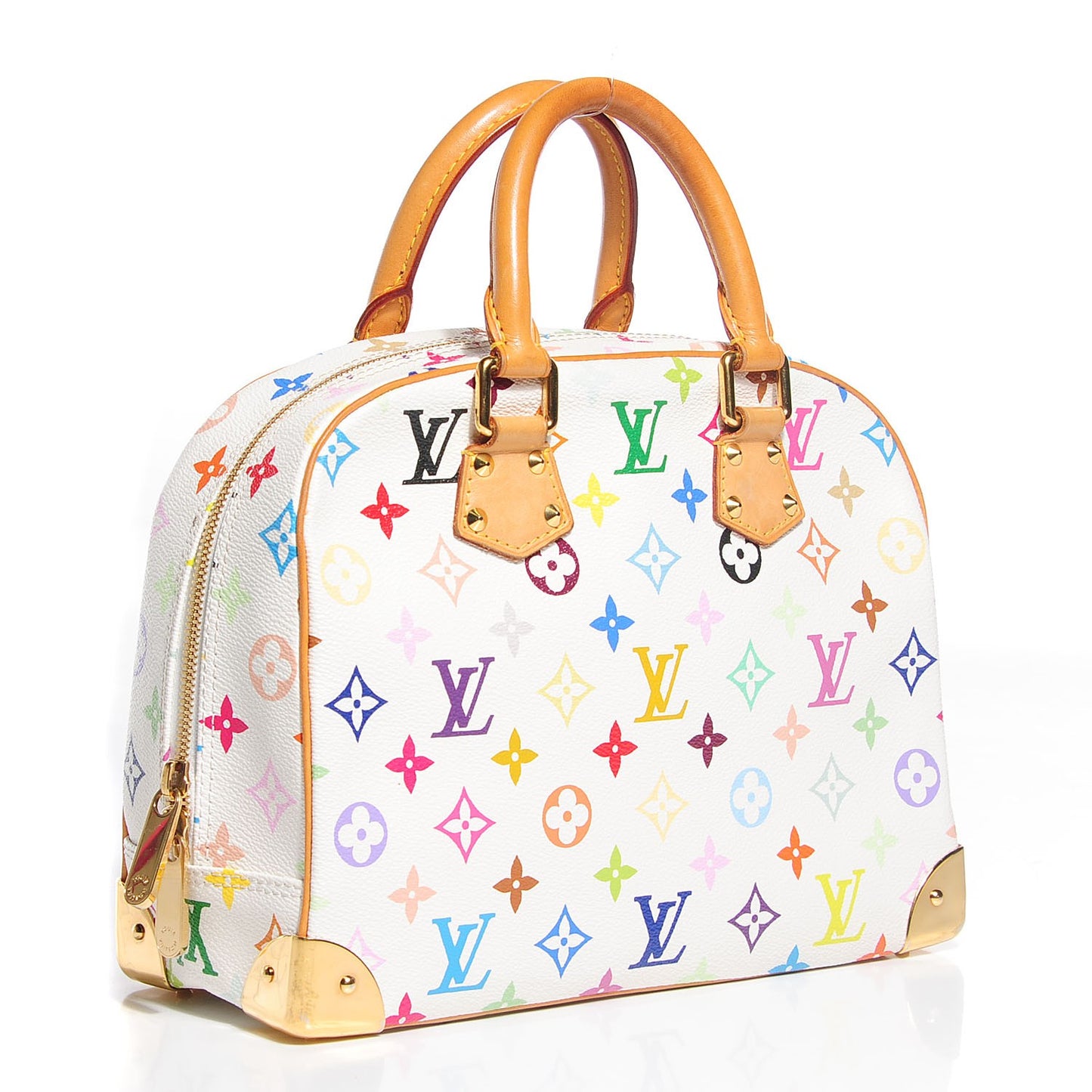 Monogram Multicolor Trouville White