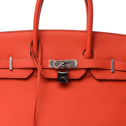 Hermes Togo Birkin 35 Capucine 10 of 10