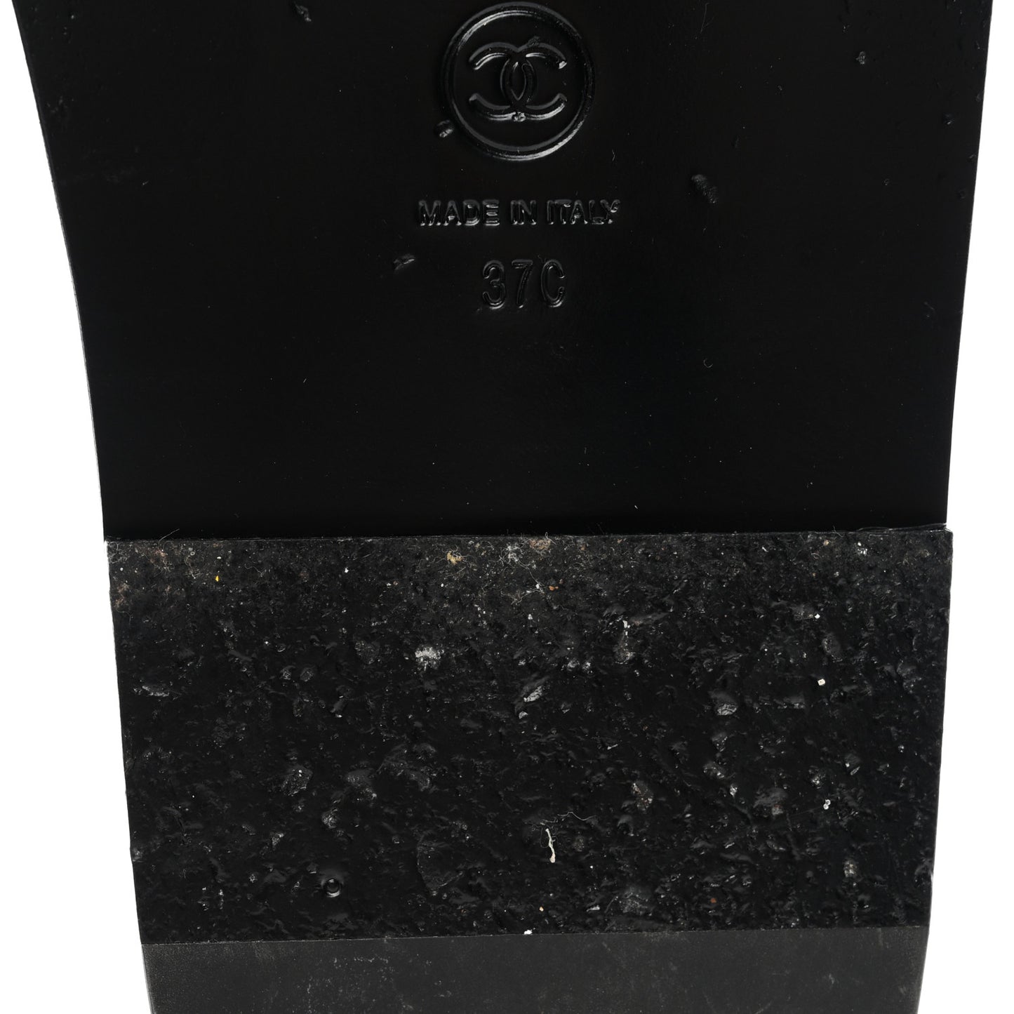 Tweed Velcro Dad Sandals 37 Black