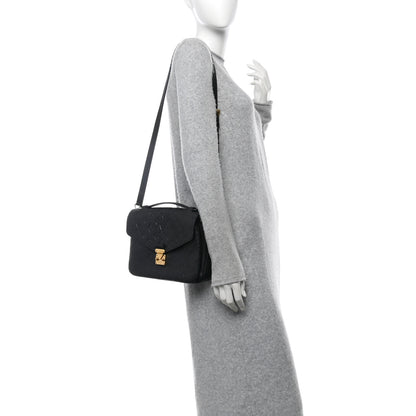 Louis Vuitton Empreinte Pochette Metis Black 2 of 11