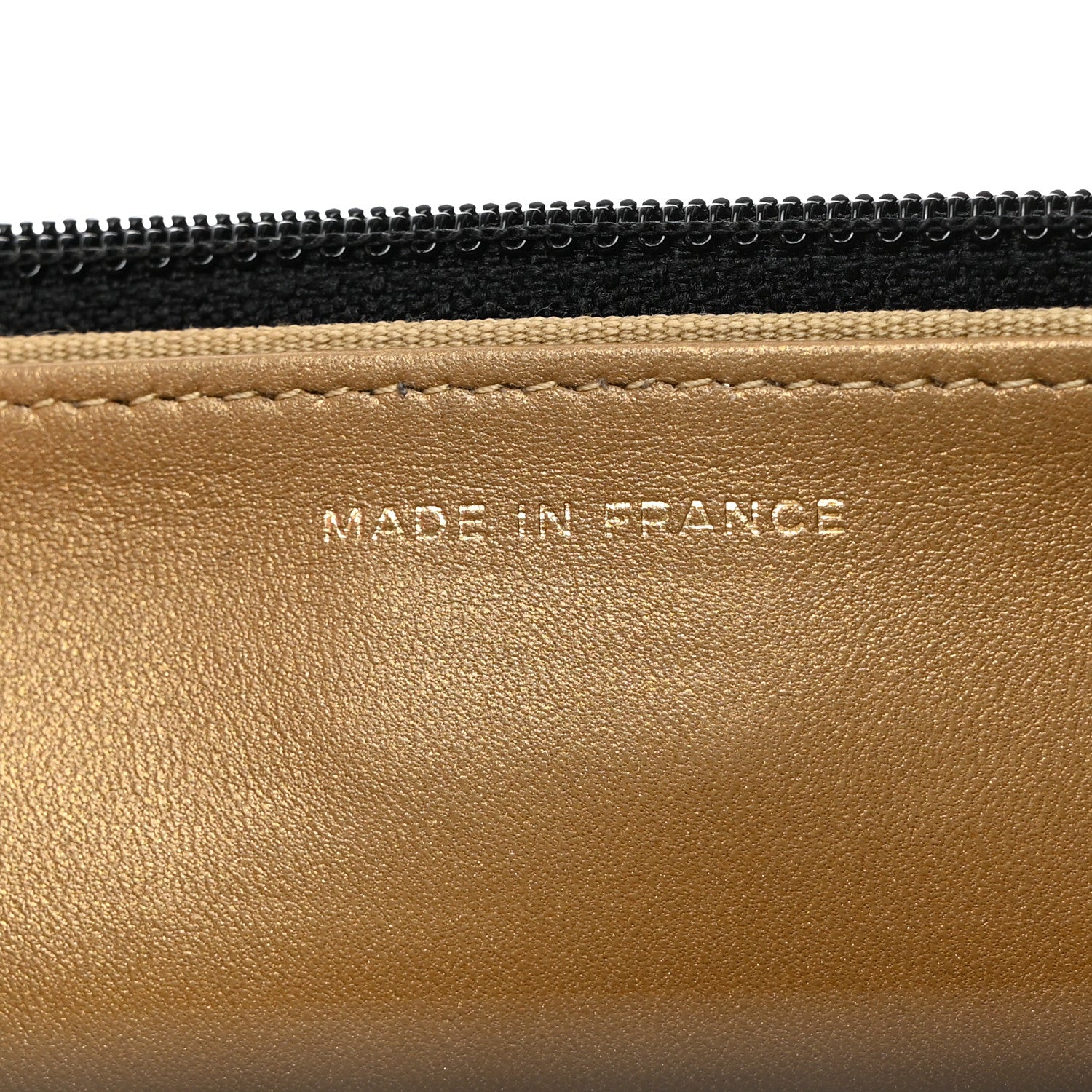 Chanel Lambskin Quilted CC Pearl Crush Wallet on Chain WOC Black 7 of 11