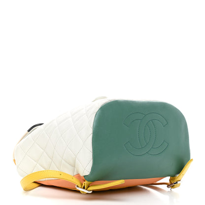 Chanel Lambskin Quilted Small Cuba Urban Spirit Backpack White 4 of 11