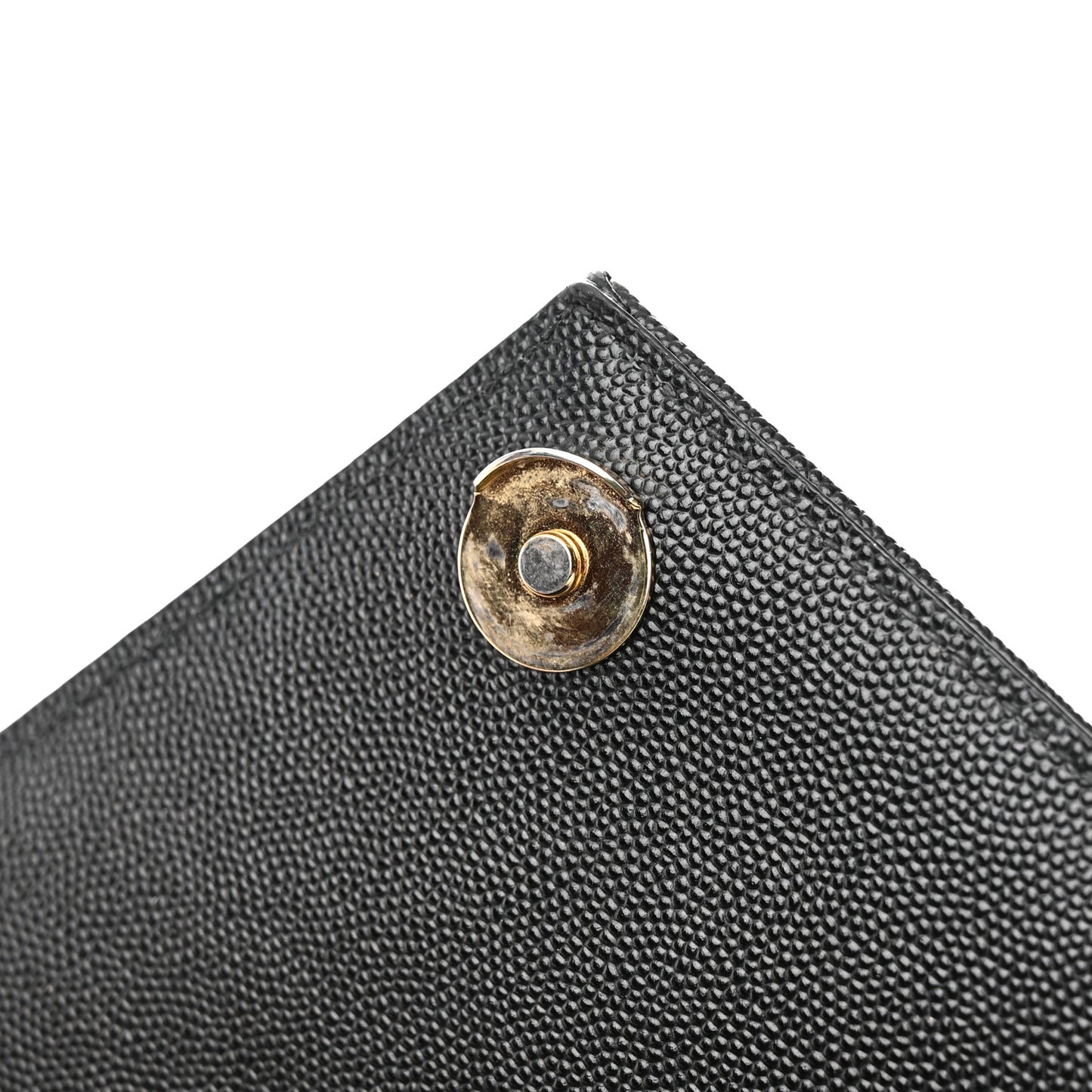 Grain De Poudre Textured Mixed Matelasse Triquilt Medium Monogram Satchel Black